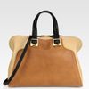 Fendi Chameleon Duffle Satchel in Brown (tan) - Lyst