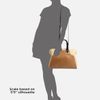 Fendi Chameleon Duffle Satchel in Brown (tan) - Lyst