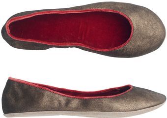 Toast Velvet Lined Slipper - Lyst