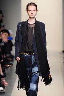 Bottega Veneta Spring 2012 Sheer Top with Clear Plastic detail  - Lyst