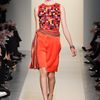 Bottega Veneta Spring 2012 Orange Sleeveless Top with Crochet Detailing in Orange (brown, orange) - Lyst