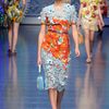 Dolce & Gabbana Spring 2012 Multi Print Mary Janes  in Yellow - Lyst