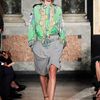 Emilio Pucci Spring 2012 Green Pucci Print Long Sleeve Blouse in Green (grey) - Lyst