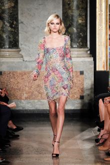 Emilio Pucci Spring 2012 Black Open-Toe Sandal - Lyst