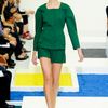 Jil Sander Spring 2012 Square Neck Bow Sleeve Green Jacket  in Green - Lyst
