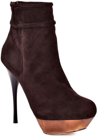 L.a.m.b. Blazon - Brown Suede - Lyst
