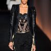 Roberto Cavalli Spring 2012 Black Python Embossed Jacket With Sequin Details in Black - Lyst