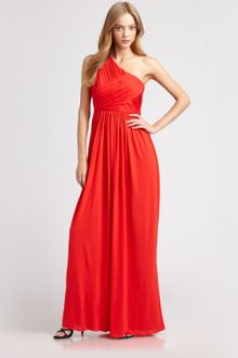 Tibi Goddess One-shoulder Gown - Lyst