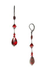 Dabby Reid Ltd. Semiprecious & Crystal Long Earrings Dabby Reid Ltd. Semiprecious & Crystal Long Earrings