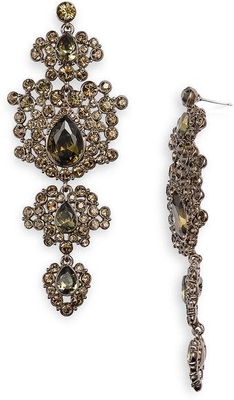 Givenchy Terra Large Tiered Chandelier Earrings - Lyst