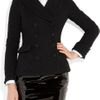 Moschino Woolblend Bouclé Jacket in Black - Lyst