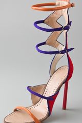 Proenza Schouler Multi Color High Heel Sandals