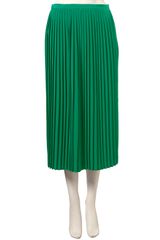 Topshop Pleated Calf Skirt