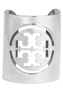 Tory Burch Circle Logo Cuff - Lyst