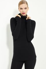Donna Karan New York Collection Ribbed Cashmere Sweater