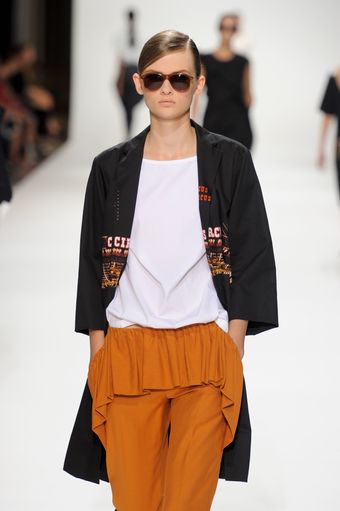 Dries Van Noten Spring 2012 Black City Scape Printed Jacket - Lyst