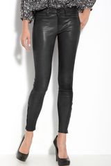 J Brand Lambskin Leather Pants