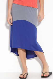 Lily White Hi Low Colorblock Skirt (juniors) - Lyst