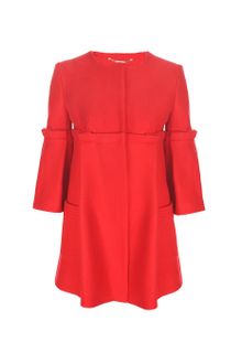 Matthew Williamson Block Colour Wool Swing Coat - Lyst