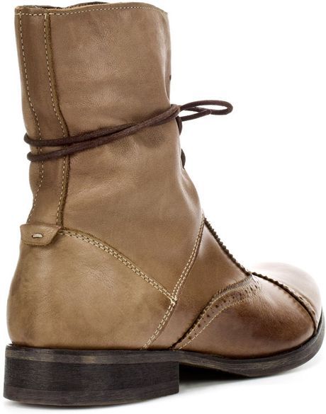zara beige combat boots