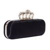 Alexander Mcqueen Calf Hair Knuckle Duster Clutch in Purple - Lyst