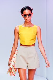 Carven Spring 2012 Multicolor Clutch - Lyst