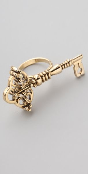 House Of Harlow Key Cocktail Ring - Lyst