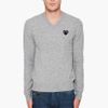 Play Comme Des Garçons Lambswool Sweater in Gray for Men (grey) - Lyst