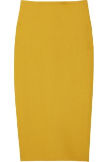 The Row Tannly Wool-crepe Pencil Skirt - Lyst