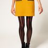 Asos Collection Asos Mismatch Stripe Tights in Black - Lyst