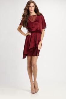 Alice + Olivia Rory Butterfly Wrap Dress - Lyst