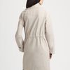 Akris Punto Cotton Coat in Brown (tan) - Lyst
