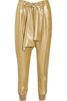 By Malene Birger Ellua Metallic Silk Harem Pants - Lyst