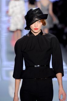 Dior Spring 2012 Black Sheer Button-Down Shirt  - Lyst
