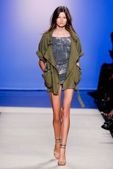 Isabel Marant Spring 2012 Gray Tie-Dye Jersey Mini Dress - Lyst