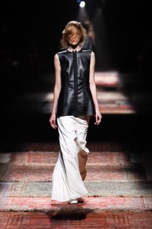 Maison Martin Margiela Spring 2012 White Maxi Skirt  - Lyst