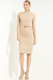 Michael Kors Stretch Wool Sheath Dress - Lyst