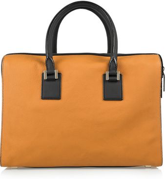 Victoria Beckham Victoria Leather Tote - Lyst
