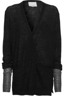 3.1 Phillip Lim Double Breasted Cardigan - Lyst