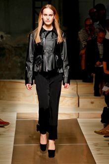 Celine Spring 2012 Black Wide Leg Pants  - Lyst