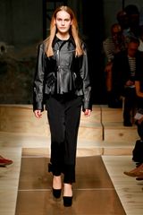 Celine Spring 2012 Black Buckle Strap Platforms 