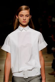 Celine Spring 2012 Short Sleeve Collared Shirt - Lyst