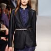 Loewe Spring 2012 Blue Print Knee Lenght Mandarian Collar Dress in Blue - Lyst