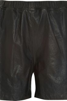 Organic By John Patrick Leather Short - Lyst