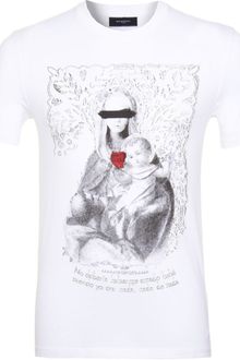 Givenchy Virgin Mary Tee - Lyst