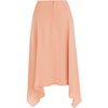 Marni Asymmetric Belted Skirt in Pink (gold) - Lyst