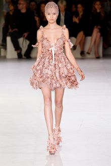Alexander McQueen Spring 2012 Metallic Gladiator Platforms With Ruffles - Lyst
