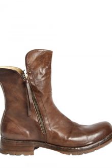Bb Bruno Bordese Country Side Zipped Calfskin Boots - Lyst