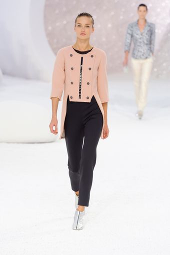 Chanel Spring 2012 Black High Waist Pants - Lyst