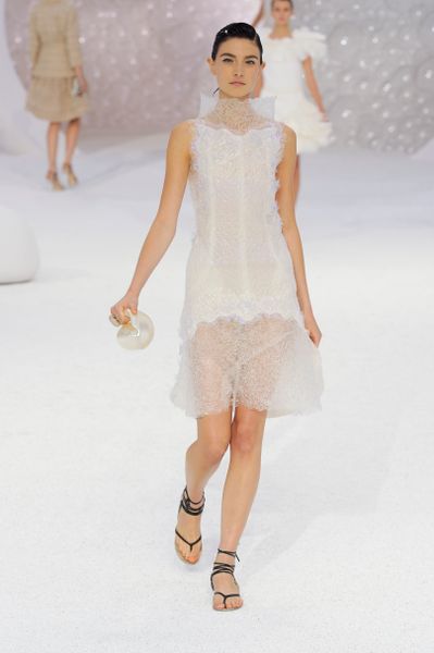 Chanel Spring 2012 Seashell Clutch Bag  in White - Lyst
